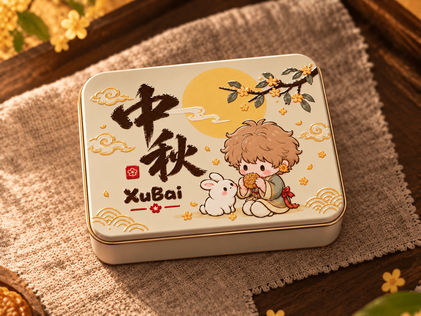 中秋限定套装-金属收纳盒